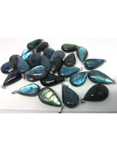 Labradorite pendentif argent