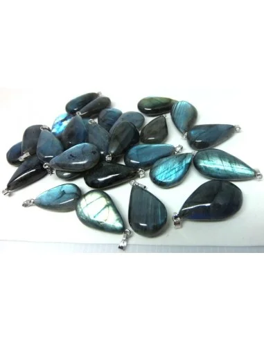 Labradorite pendentif argent