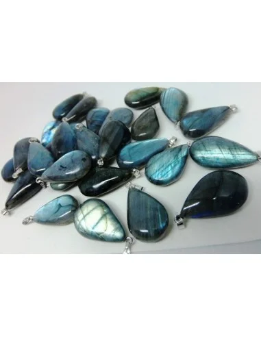 Labradorite pendentif argent