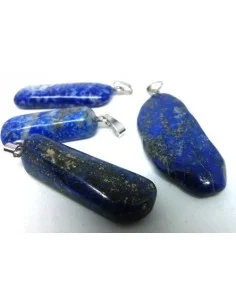 Lapis pendentif bélier argent 2