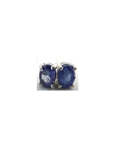 Tanzanite gemme boucles