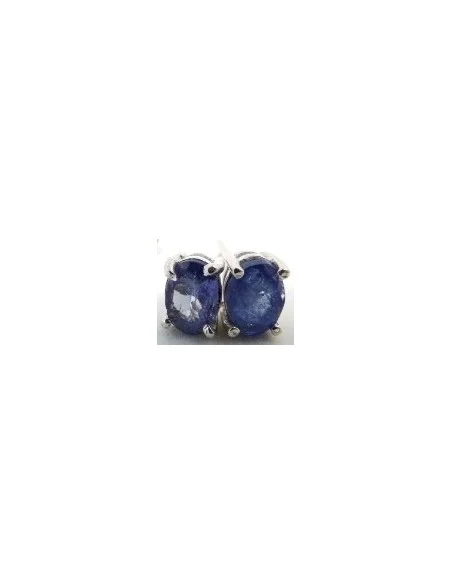 Tanzanite gemme boucles
