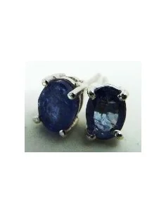 Tanzanite gemme boucles