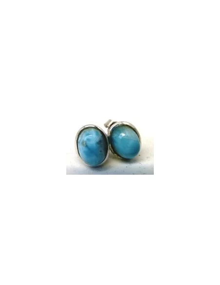 Boucles pouce Larimar argent Boucles pouce Larimar argent