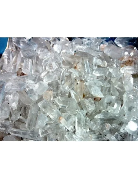 Quartz/cristal de roche en pointe BRUT