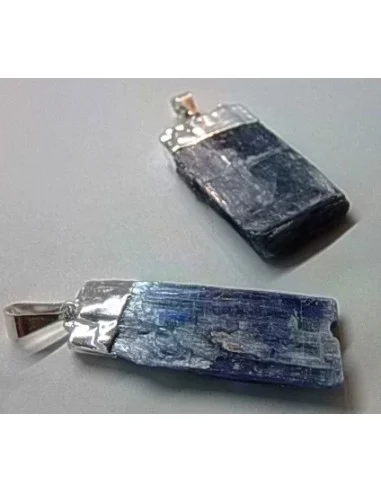 Cyanite bleue grand pendentif
