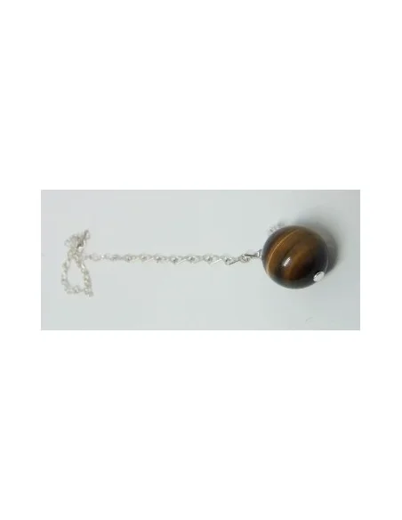 Pendule boule Oeil de tigre 14mm Pendule boule Oeil de tigre 14mm