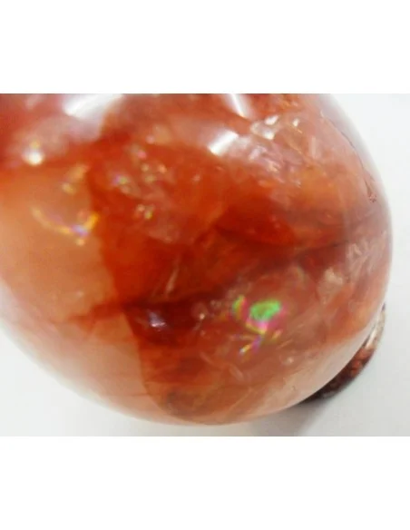 Oeuf kundalini,quartz guerisseur, hematoide