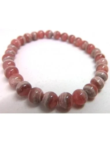 Rhodocrosite 6mm bracelet
