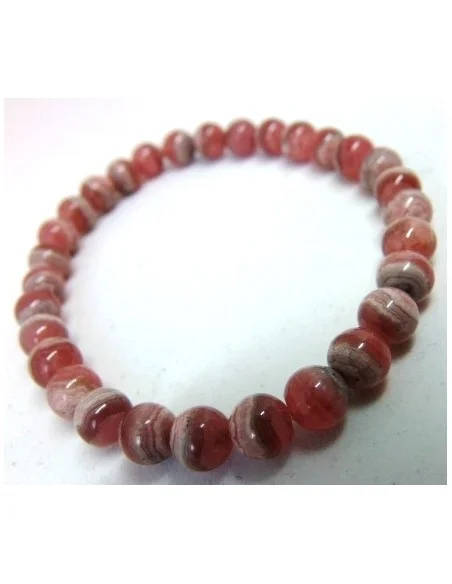 Rhodocrosite 6mm bracelet