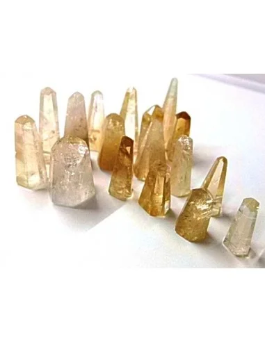 Citrine pointe naturelle 20 a 30mm