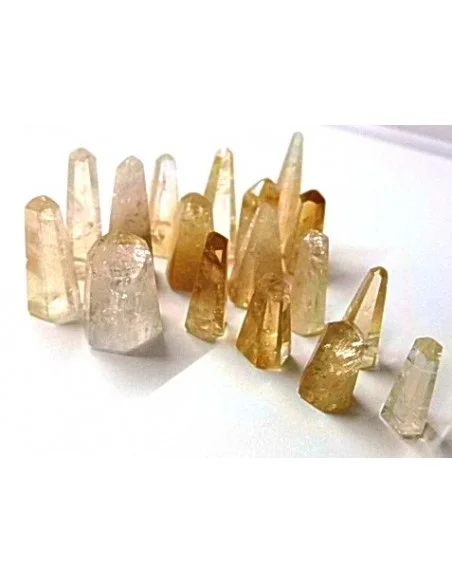 Citrine pointe naturelle 20 a 30mm