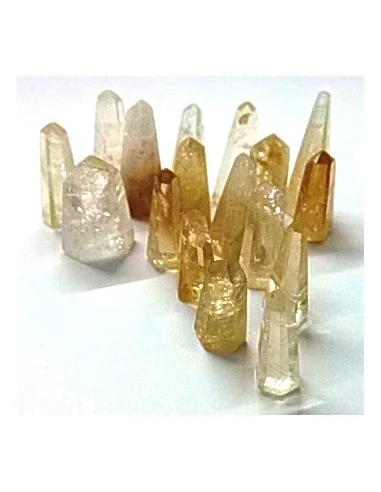 Citrine pointe naturelle 20 a 30mm