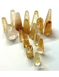 Citrine pointe naturelle 20 a 30mm