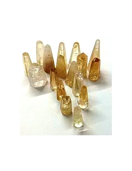 Citrine pointe naturelle 20 a 30mm