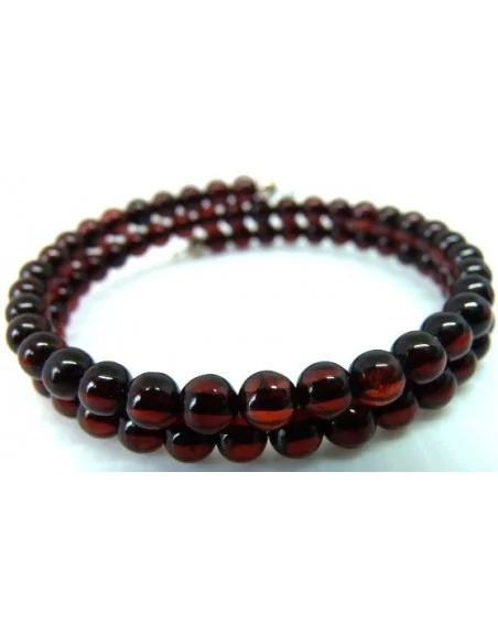 Bracelet ambre 4mm 1 couleur