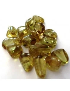 Apatite jaune polis 9 a 11g