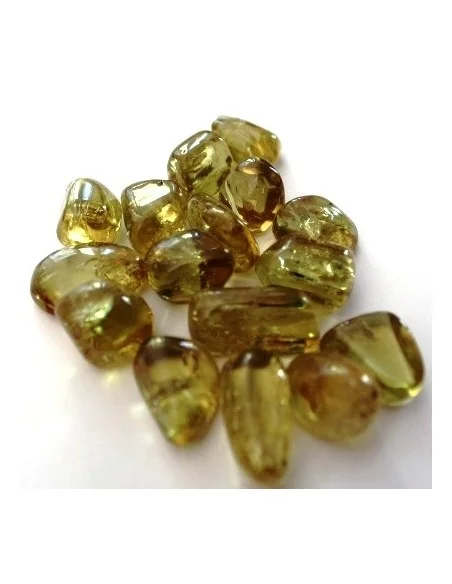 Apatite jaune polis 9 a 11g