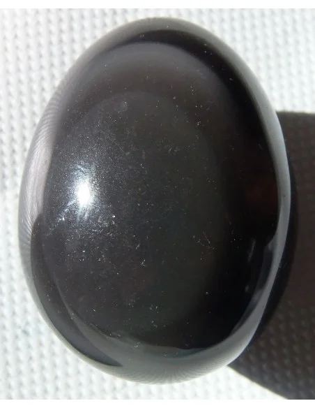 Obsidienne oeil celeste oeuf 58MM