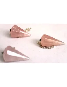 Quartz rose pendule