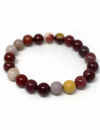 Bracelet jaspe mokaite 8mm