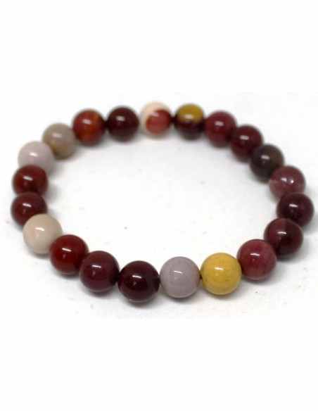 Bracelet jaspe mokaite 8mm