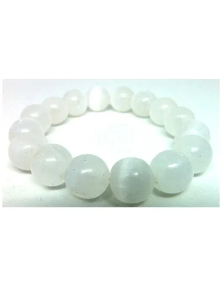 Selenite bracelet 11mm