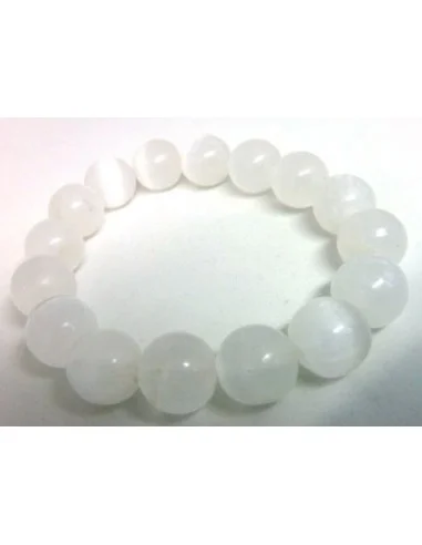 Selenite bracelet 11mm