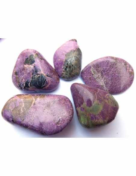 Atlantasite et stichtite polis