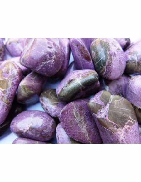 Atlantasite et stichtite polis