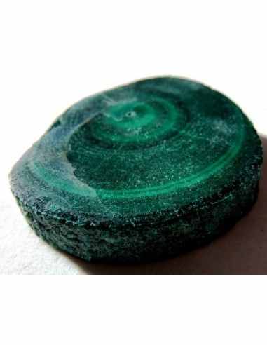 Malachite tranche galet