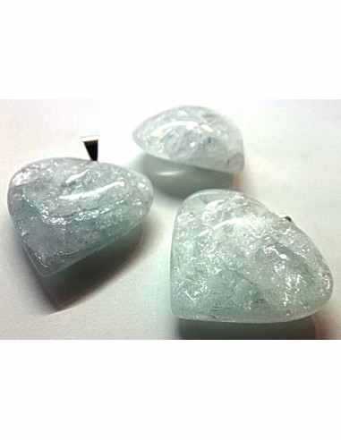 Aigue marine coeur pendentif