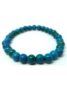 Chrysocolle bracelet 6mm