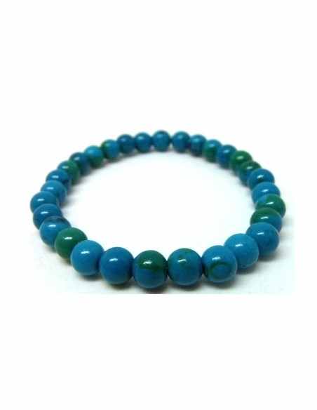 Chrysocolle bracelet 6mm Chrysocolle bracelet 6mm