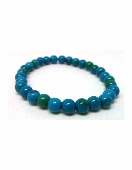 Chrysocolle bracelet 6mm Chrysocolle bracelet 6mm