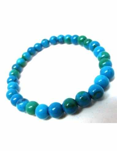 Chrysocolle bracelet 6mm