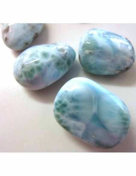 Larimar pierre polis Qualite AA