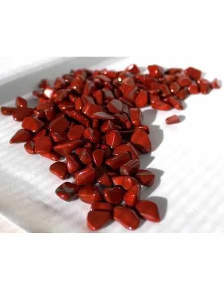 Jaspe rouge petite pierre  0,8 a 1g