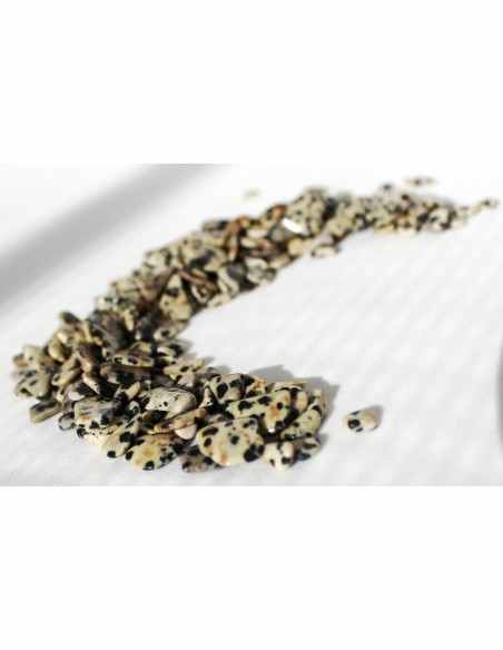 Jaspe Dalmatienne petite pierre  0,8 a 1g