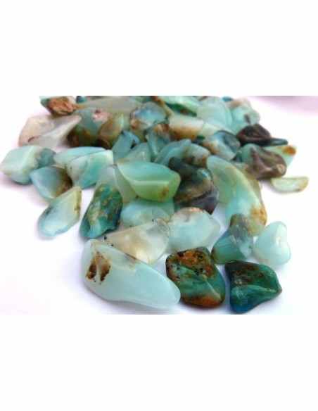 Opale des Andes pierre polis