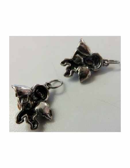 Ambre ange pendentif argent