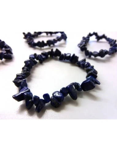 Bracelet baroque en lapis lazuli