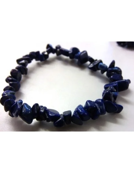Bracelet baroque en lapis lazuli
