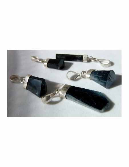 Indigolite, Tourmaline bleu pendentif