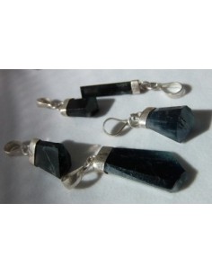 Indigolite, Tourmaline bleu pendentif 2