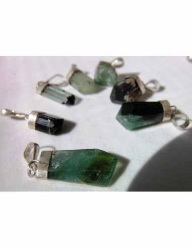 Verdelite, Tourmaline verte pendentif