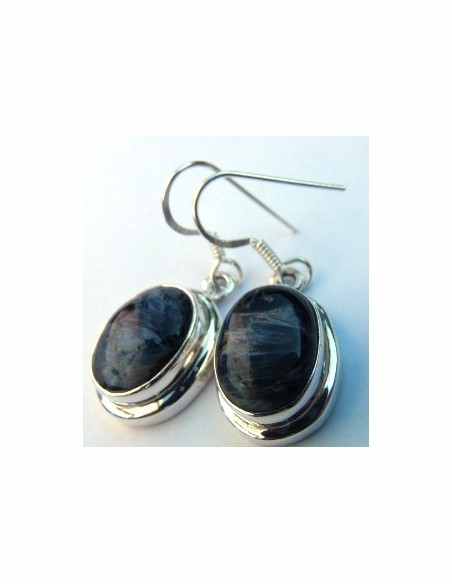 Pietersite boucles doreilles argent Pietersite boucles doreilles argent