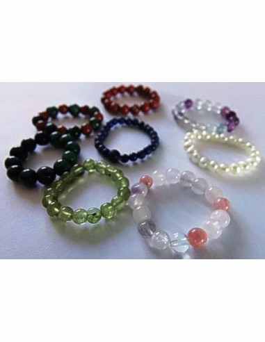 Anneaux en pierres ajustables