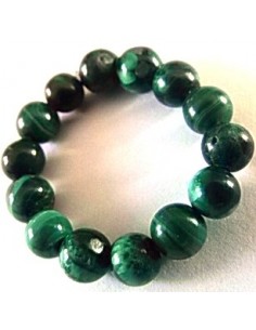 Anneau malachite ajustable 2