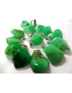 Chrysoprase pendentif 2